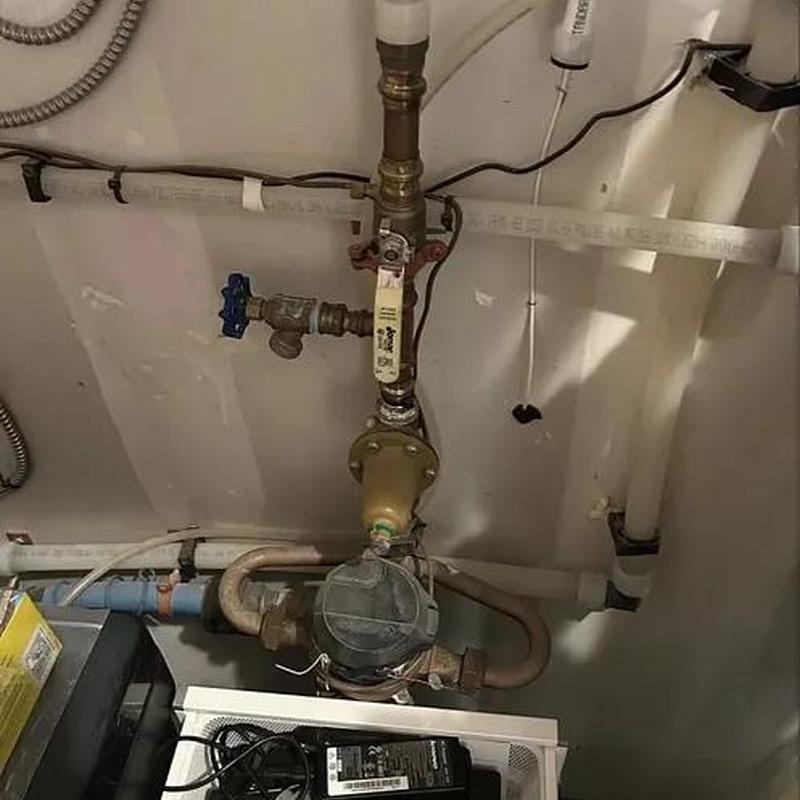 Moen Smart Flo water shutoff installation in plumbing system