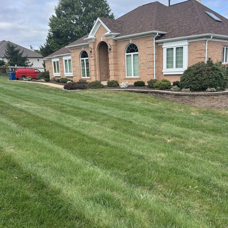 Vinyl siding removal and metal soffit replacement