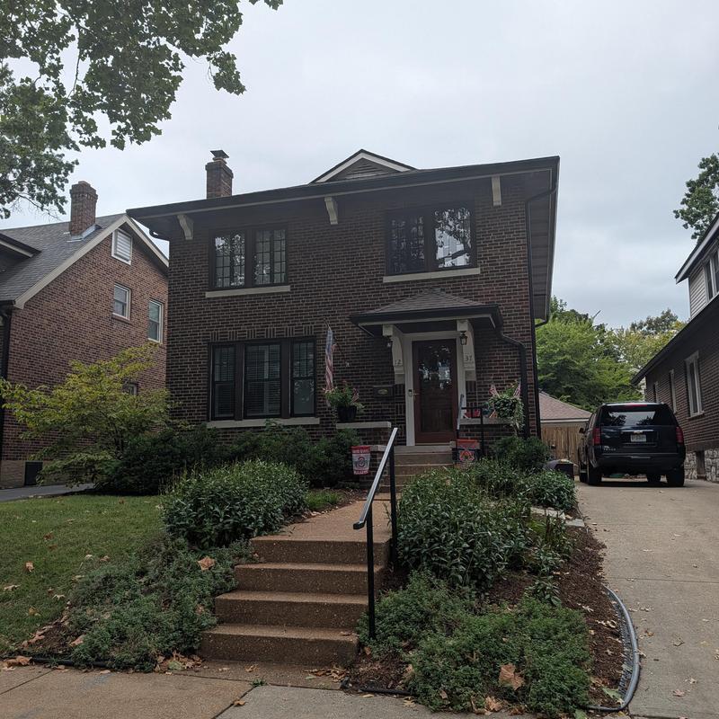 Brick exterior inspection and siding replacement plan