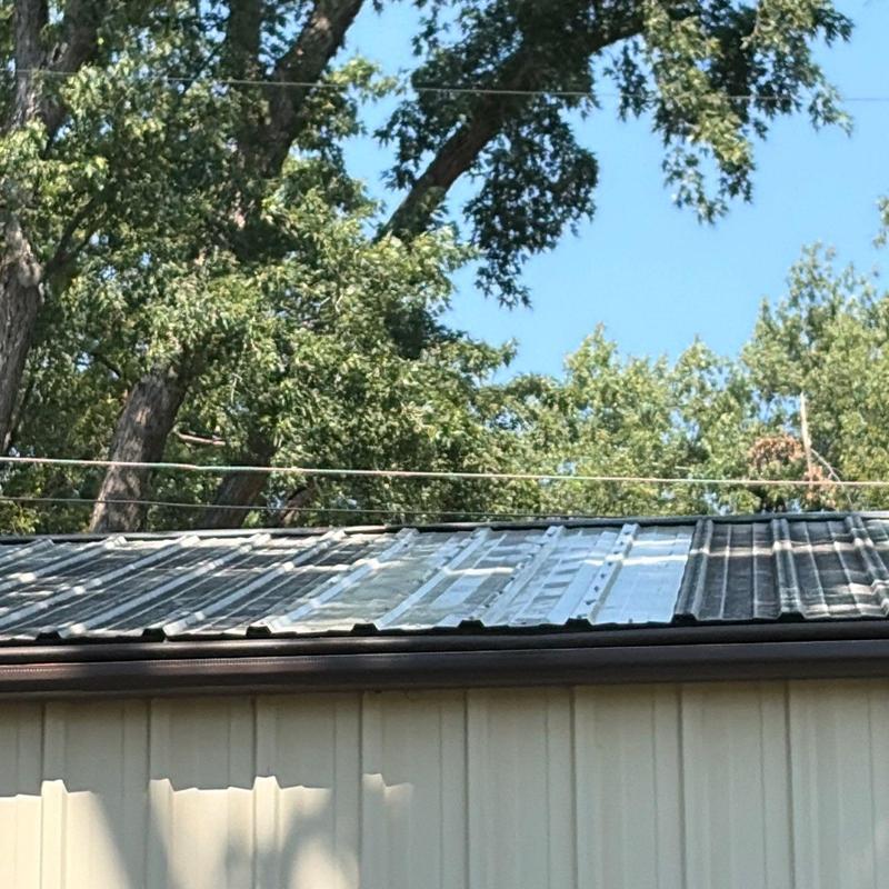 Metal Sales Strong Panels metal roof installation in Lincoln Metal Sales Strong Panels metal roof installation in Lincoln