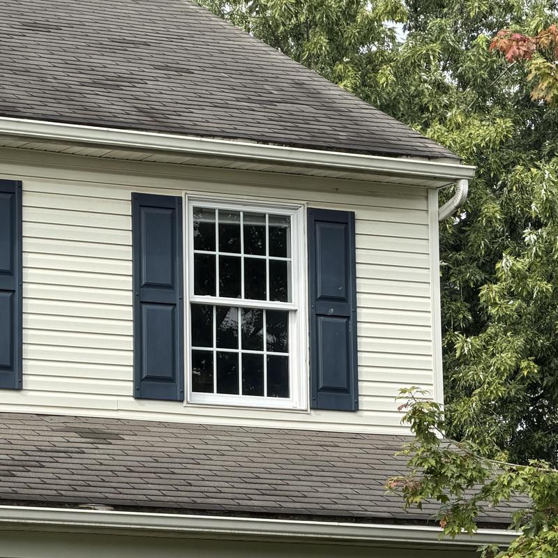 Asphalt shingle roof with wind damage, Palmyra PA Asphalt shingle roof with wind damage, Palmyra PA