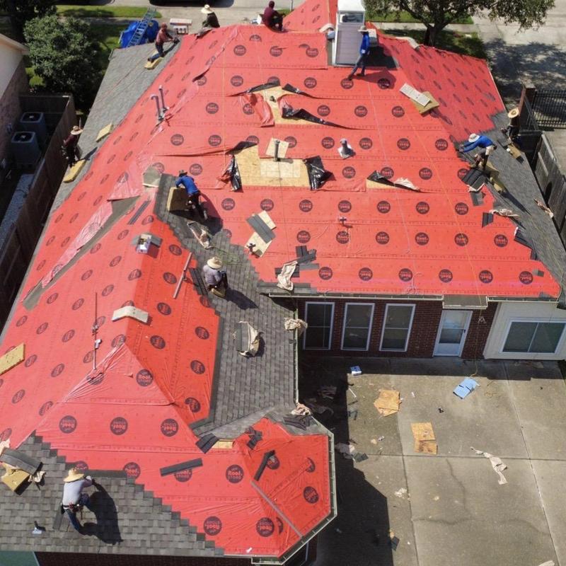 CertainTeed ClimateFlex shingles installation on roof