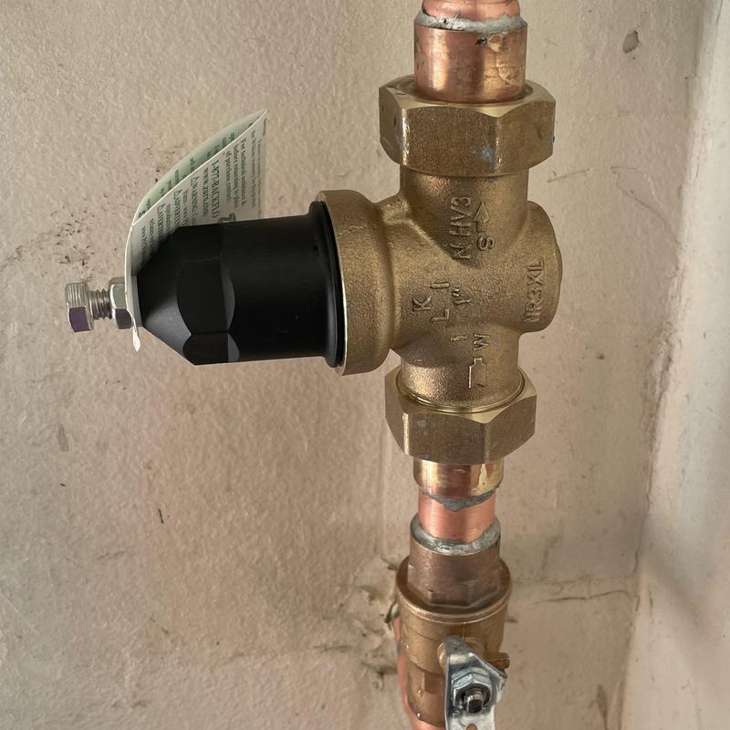 Pressure regulator and main ball valve assembly