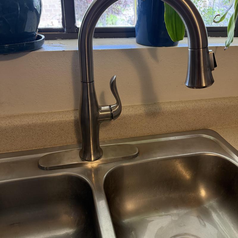 Kitchen faucet and filtration system installation Kitchen faucet and filtration system installation