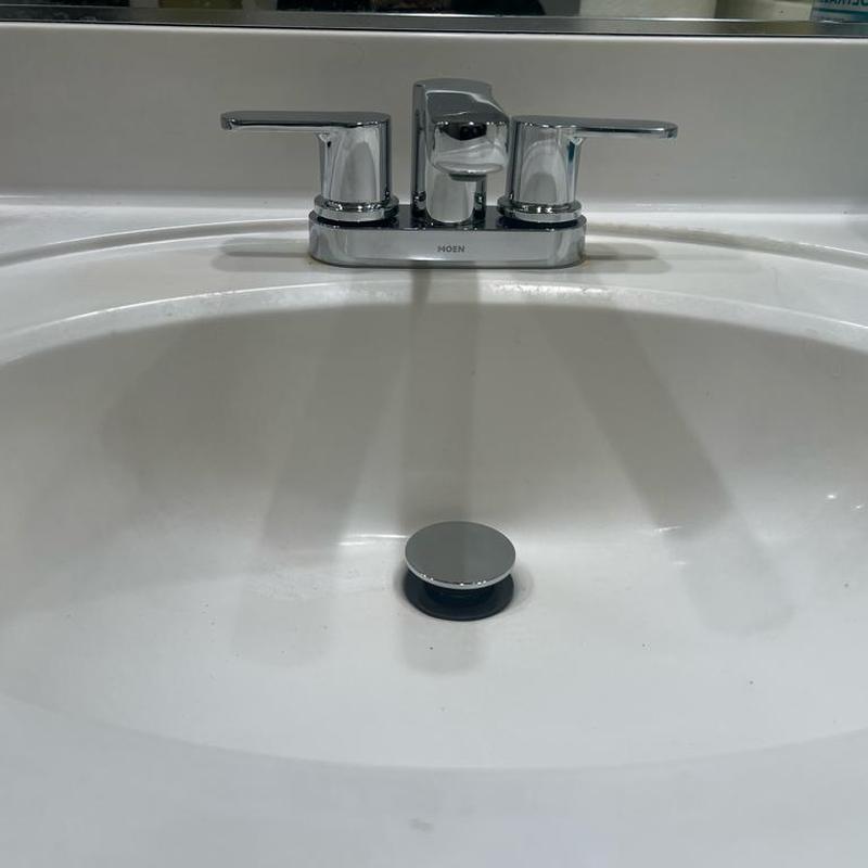 Moen bathroom sink faucet and drain installation