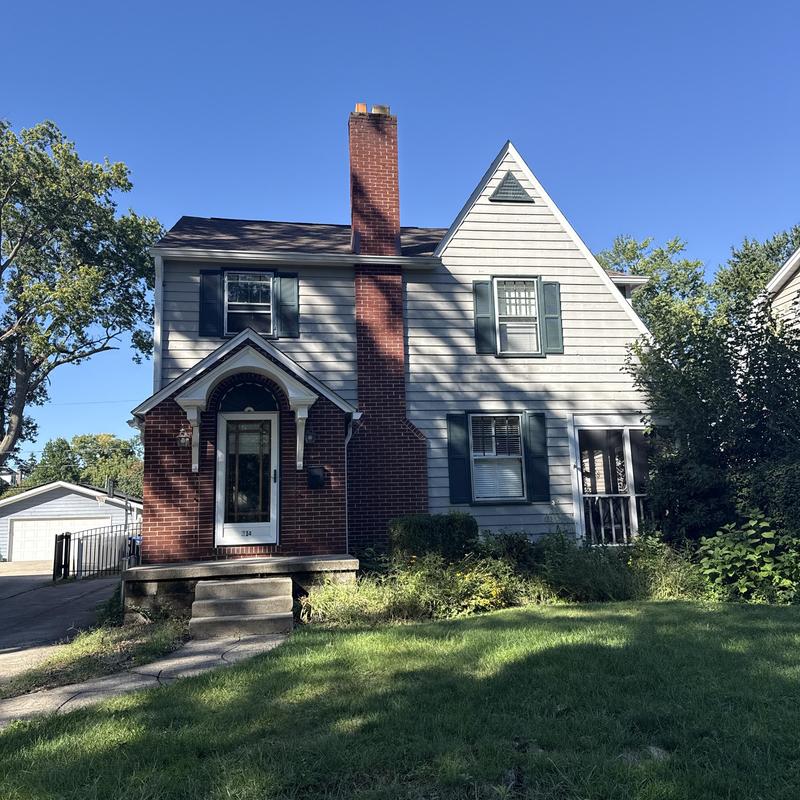 Siding and windows inspection on residential house exterior Siding and windows inspection on residential house exterior