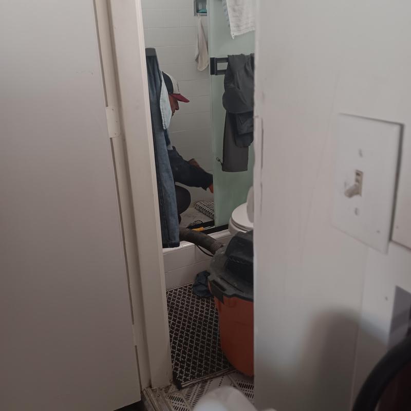 Shower branch line replacement under slab in bathroom Shower branch line replacement under slab in bathroom