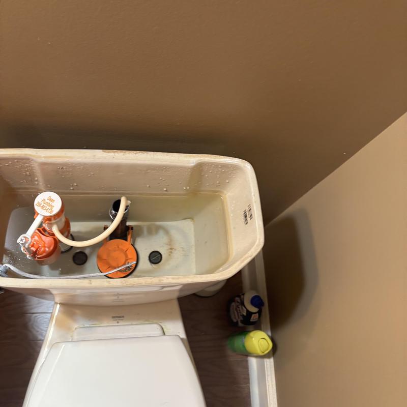 Toilet tank fill valve and flapper replacement Toilet tank fill valve and flapper replacement