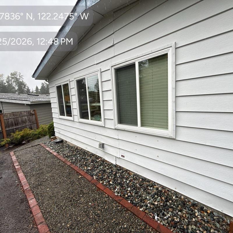 Vinyl siding and window exterior inspection