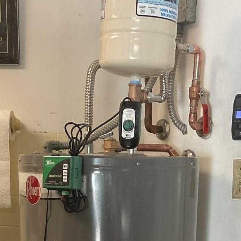 Rheem 50 gallon electric hot water heater installation