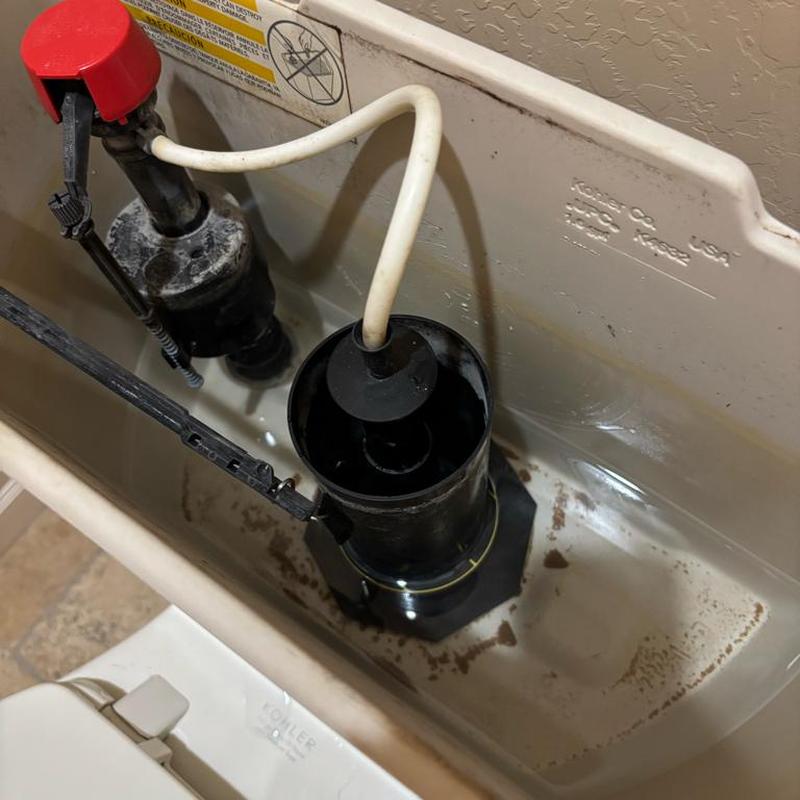 Toilet fill valve and tank seal replacement in Queen Creek