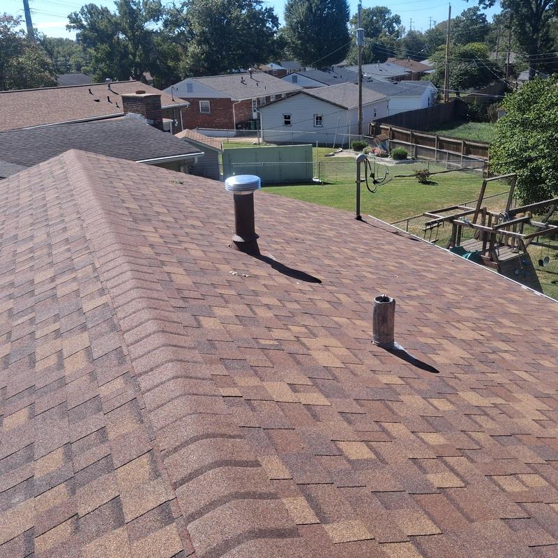 Owens Corning Desert Rose shingle roof system installation