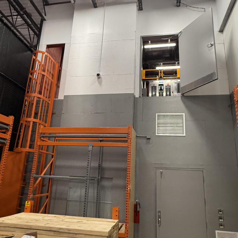 IC core cylinders installation at Home Depot warehouse