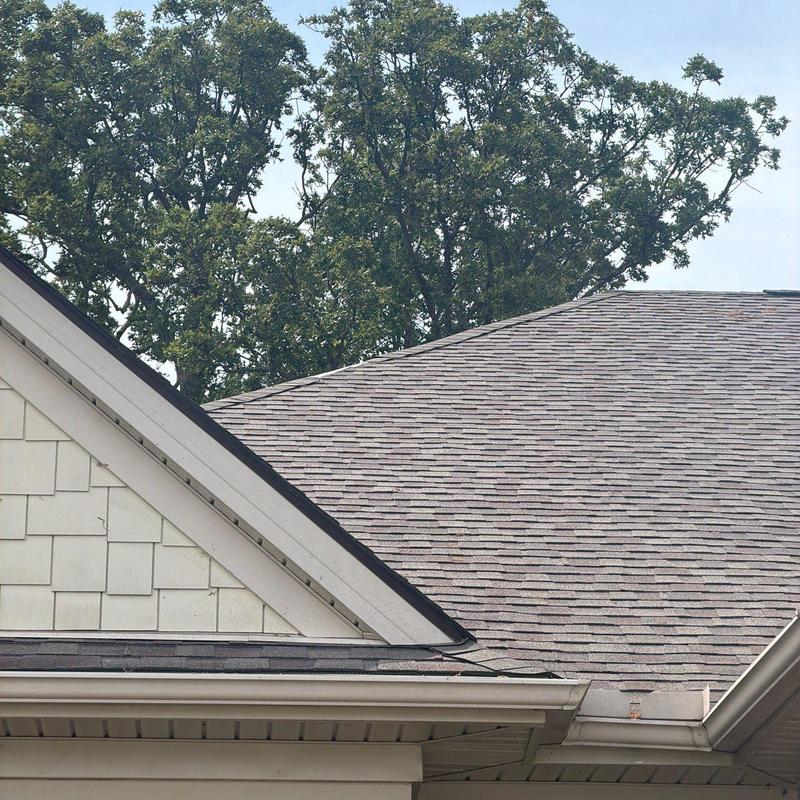Asphalt shingle roof inspection for hail and storm damage