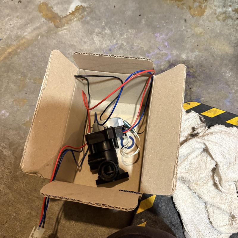 Three-way valve with wiring for boiler system Three-way valve with wiring for boiler system