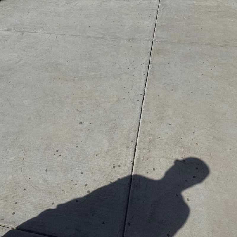 Concrete roofing panel with shadow on surface Concrete roofing panel with shadow on surface