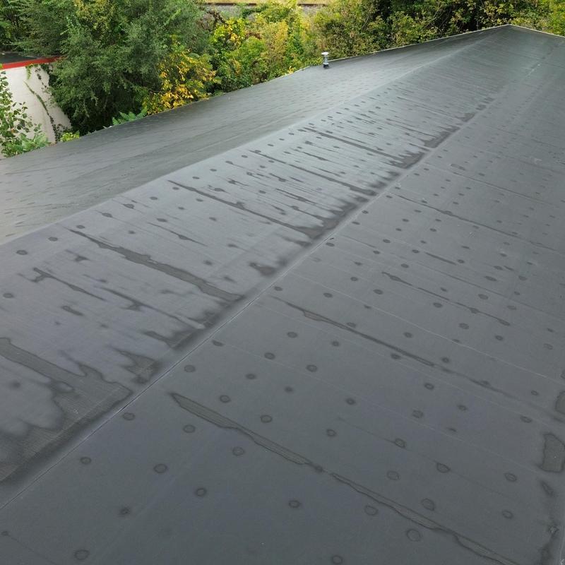 EPDM commercial roofing membrane inspection, no repairs EPDM commercial roofing membrane inspection, no repairs
