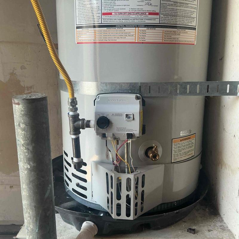 Water heater gas control valve installation and replacement