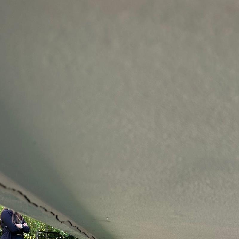 Stucco wall crack repair near foundation base Stucco wall crack repair near foundation base