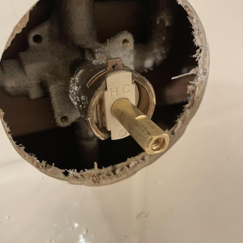 1222 PosiTemp tubshower cartridge valve installation