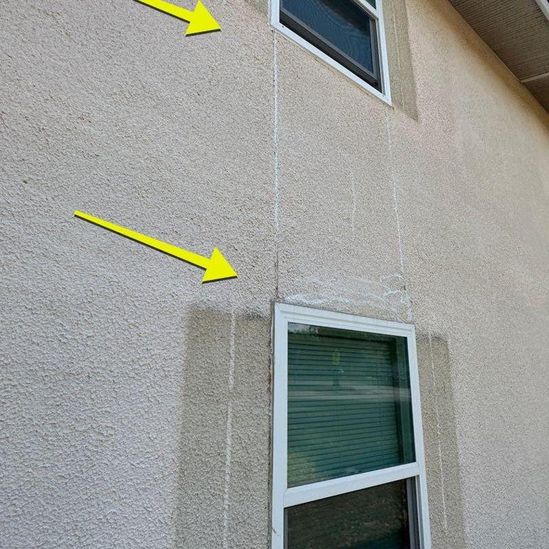 Stucco wall and window frame replacement in Dallas Stucco wall and window frame replacement in Dallas