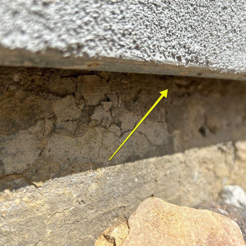 Exterior stucco cracking near foundation wall Exterior stucco cracking near foundation wall