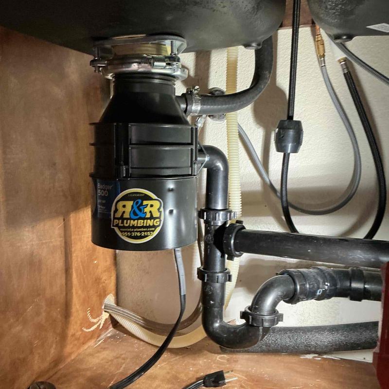 Badger 5 garbage disposal installation under sink