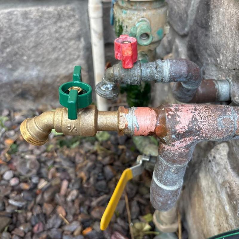 34 14 Turn Hose Bib Replacement on Copper Pipe