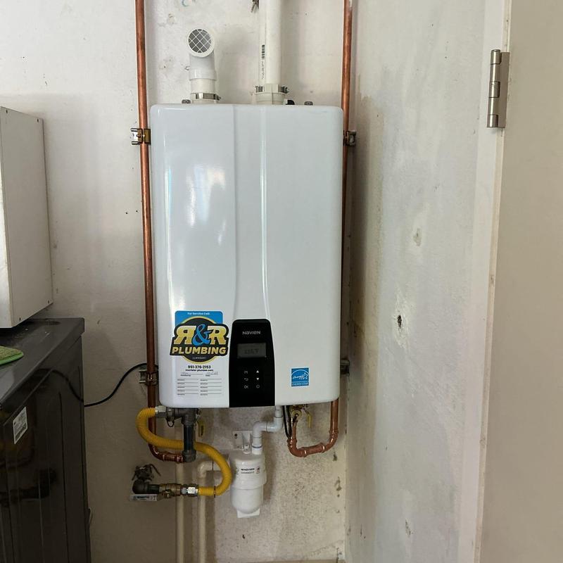 Navien NPE 240S2 tankless water heater installation