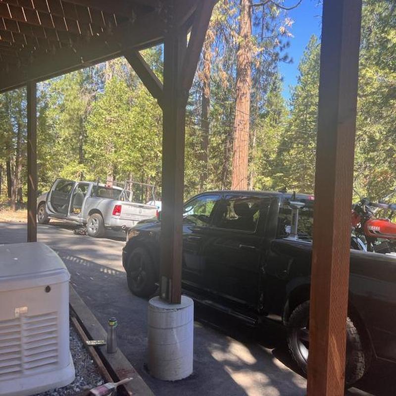Asphalt roof installation on cabin in Arnold, California