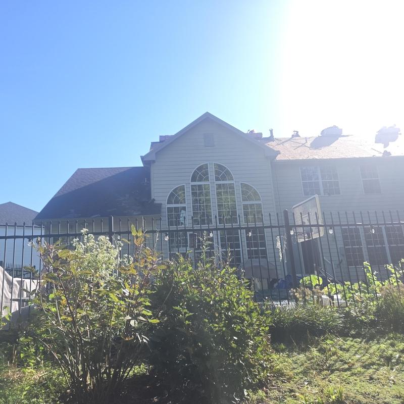 Shingle roof replacement with Owen's Corning Duration shingles