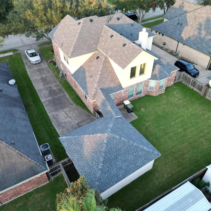 Tamko Titan XT roof with new gutters in Friendswood, TX Tamko Titan XT roof with new gutters in Friendswood, TX