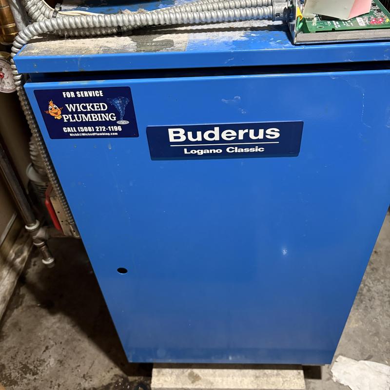 Buderus Logano Classic hydraulic boiler system