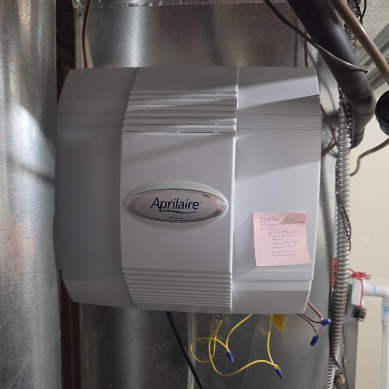 Aprilaire 700 humidifier cleaning and maintenance panel replacement Aprilaire 700 humidifier cleaning and maintenance panel replacement