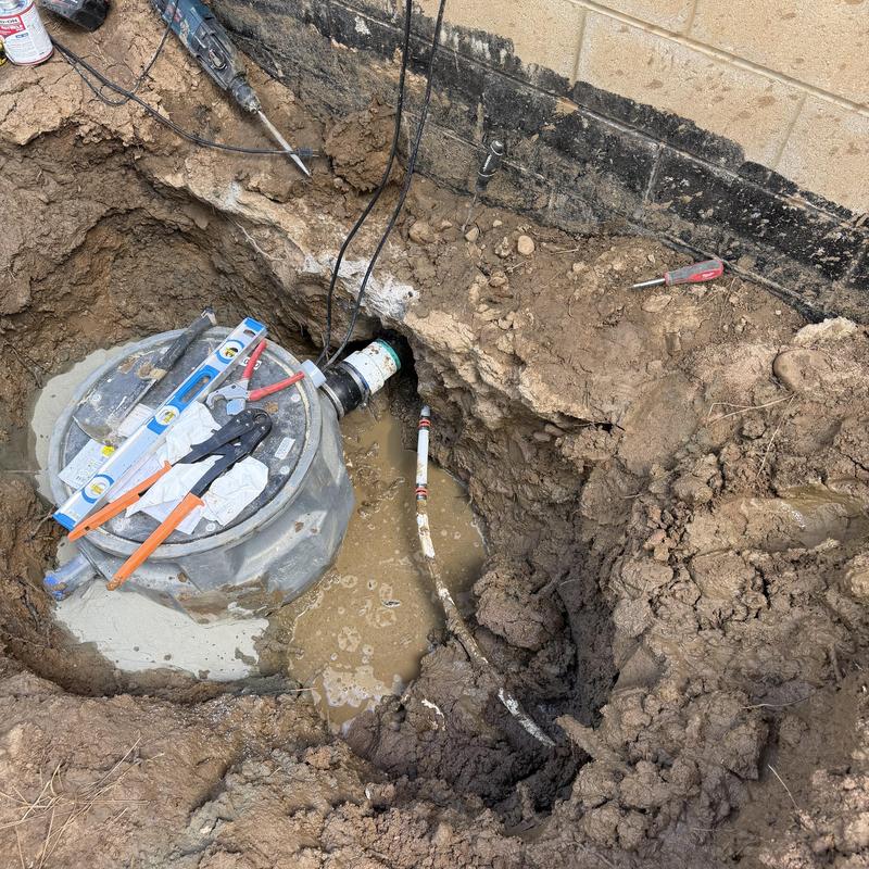 Liberty grinder pump installation with plumbing tools Liberty grinder pump installation with plumbing tools