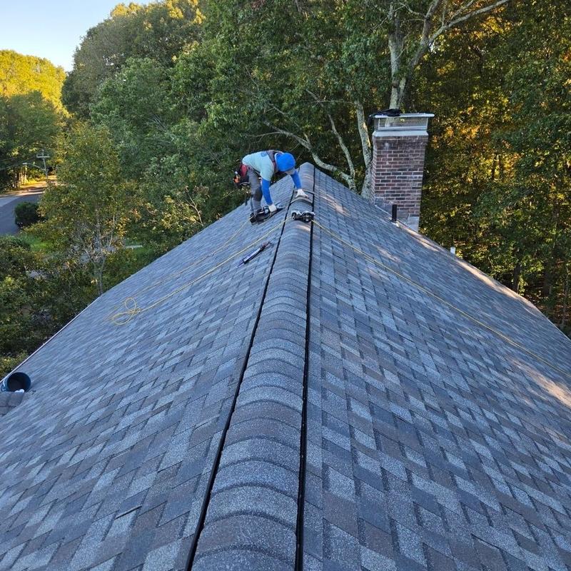 CertainTeed Landmark Pro shingles roof installation in Niantic