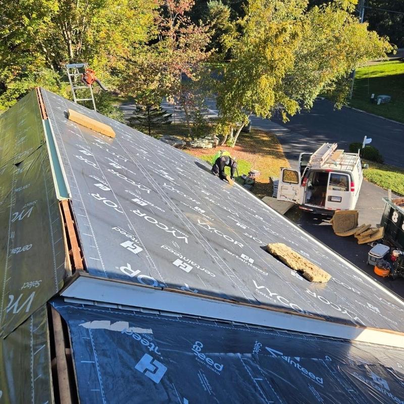 Ice and water shield roofing underlayment installation