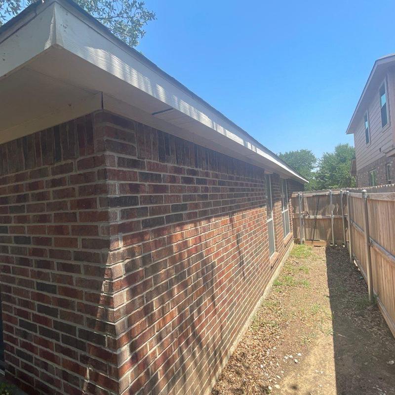 Brick exterior wall and patio entry masonry work Brick exterior wall and patio entry masonry work
