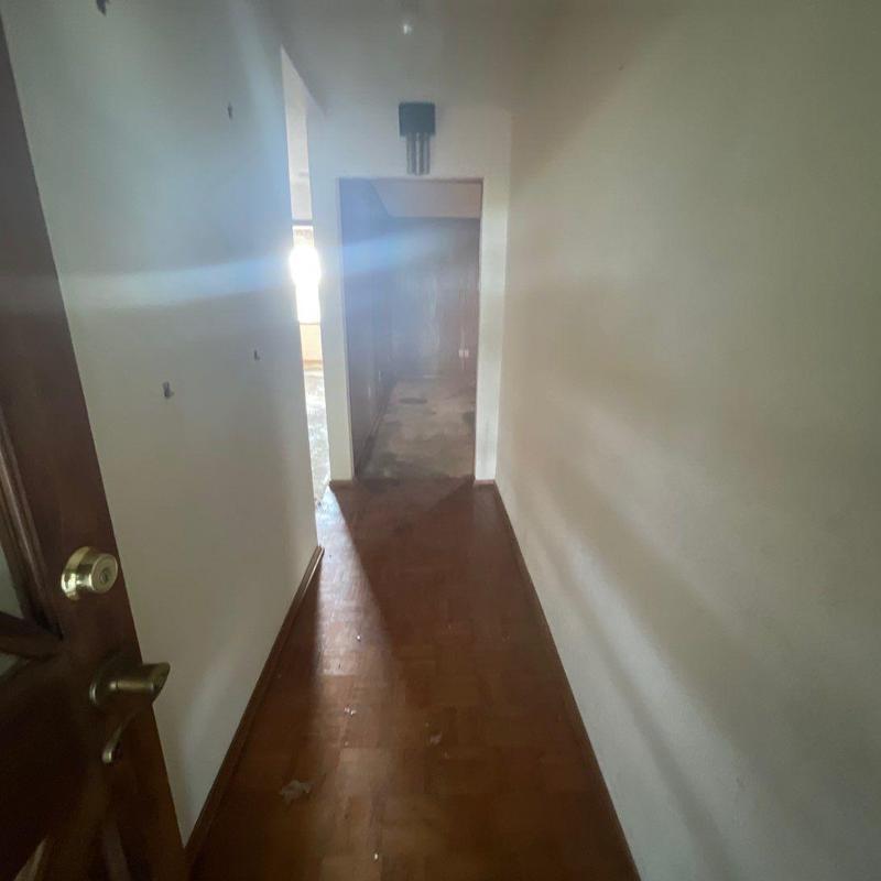 Hallway hardwood floor and wall surface inspection Hallway hardwood floor and wall surface inspection
