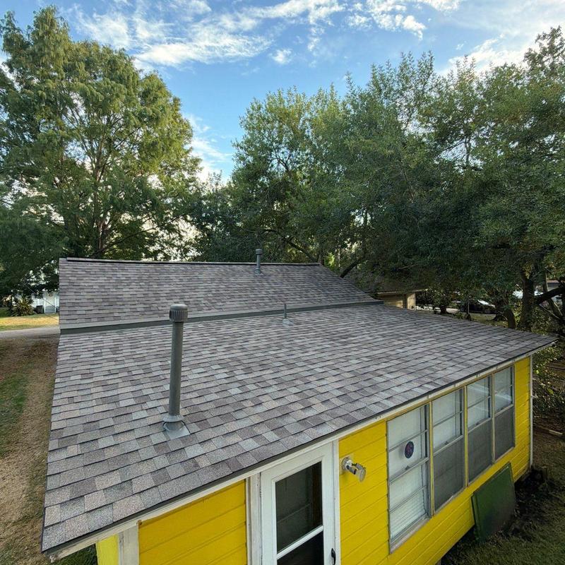 Tamko Titan XT shingle roof with new decking and fascia repairs Tamko Titan XT shingle roof with new decking and fascia repairs