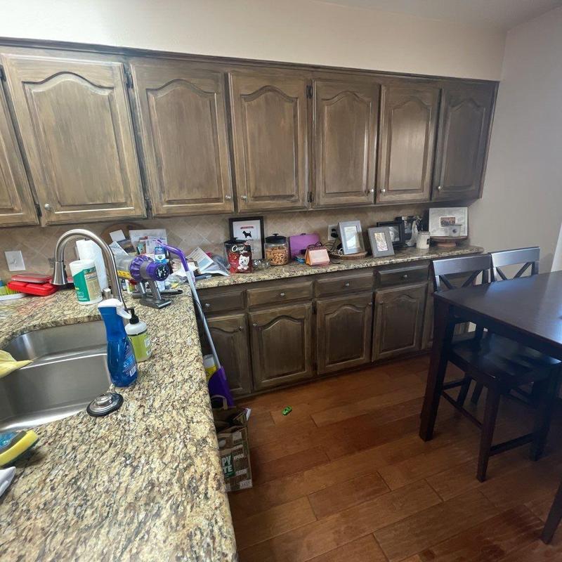 Granite countertops and wood cabinetry kitchen remodel Granite countertops and wood cabinetry kitchen remodel