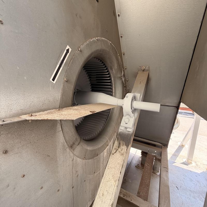 BAC VC1-N275 evaporative condenser fan shaft and bearings BAC VC1-N275 evaporative condenser fan shaft and bearings