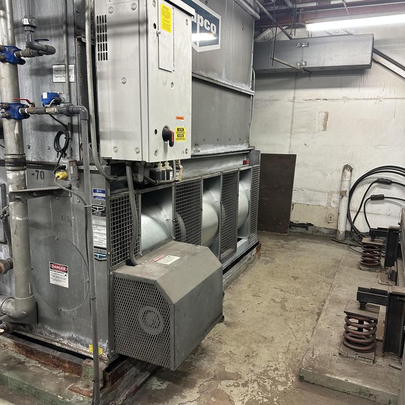 Evapco LSCB 120 evaporative condenser system maintenance Evapco LSCB 120 evaporative condenser system maintenance
