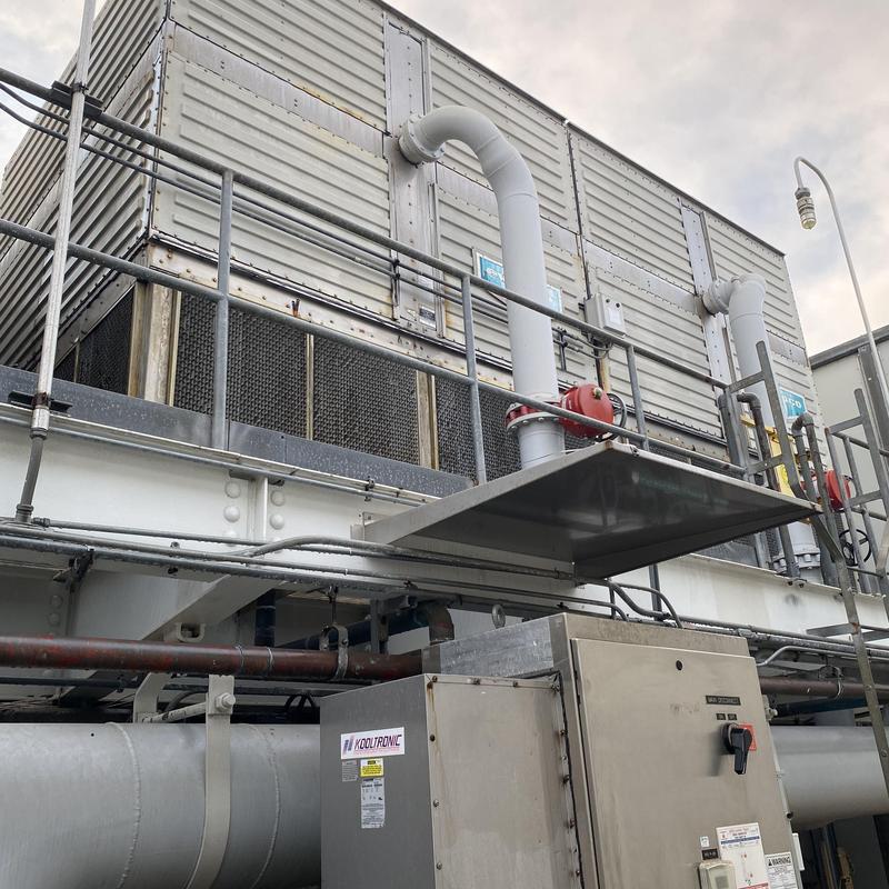 Evapco SST 12-724 cooling tower fan and drive system Evapco SST 12-724 cooling tower fan and drive system