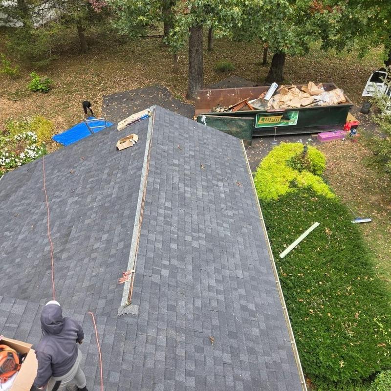 CertainTeed Landmark Pro roof installation in progress