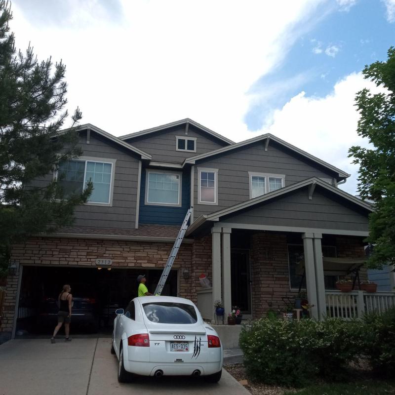Shingle roof with Owens Corning Duration shingles installed