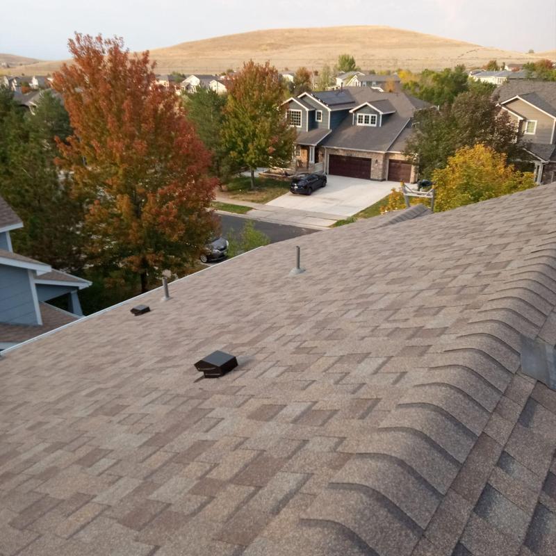 Owens Corning Duration shingle roof with vents