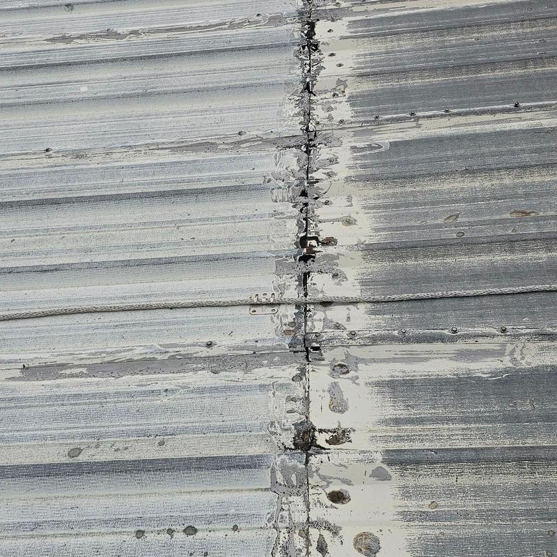 Metal roof seam separation and screw issues Metal roof seam separation and screw issues