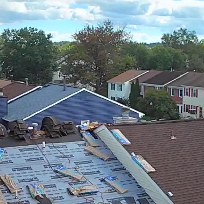 CertainTeed shingles installation with old roof removal CertainTeed shingles installation with old roof removal