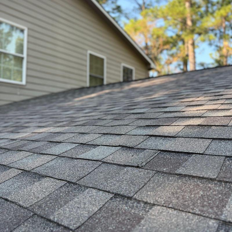 Tamko Titan XT asphalt shingles on residential roof